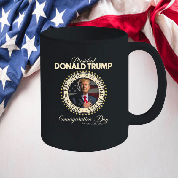 Donald Trump Inauguration Day Mug, 47th President Trump Mug