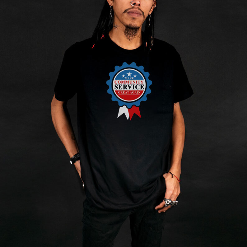 Donald Trump Make Community Service Great Again T-Shirt 9 Donald Trump Make Community Service Great Again T-Shirt