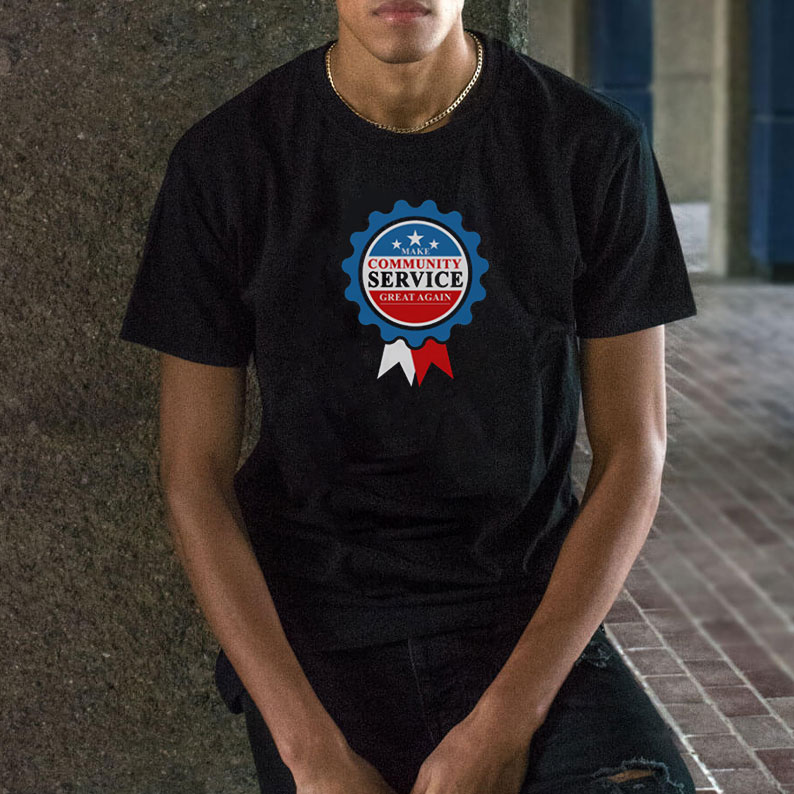 Donald Trump Make Community Service Great Again T-Shirt 11 Donald Trump Make Community Service Great Again T-Shirt