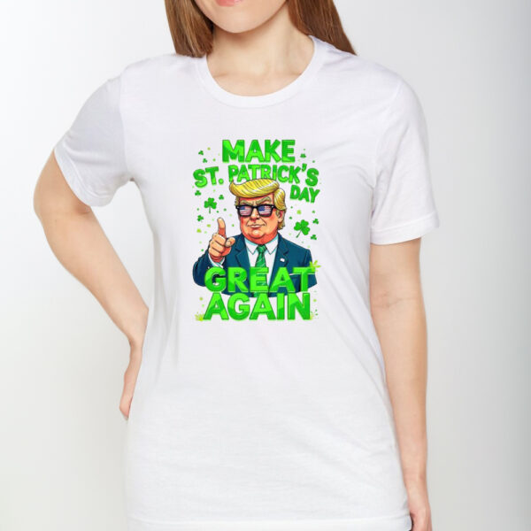 Donald Trump Make St Patrick's Day Great Again Shirt1