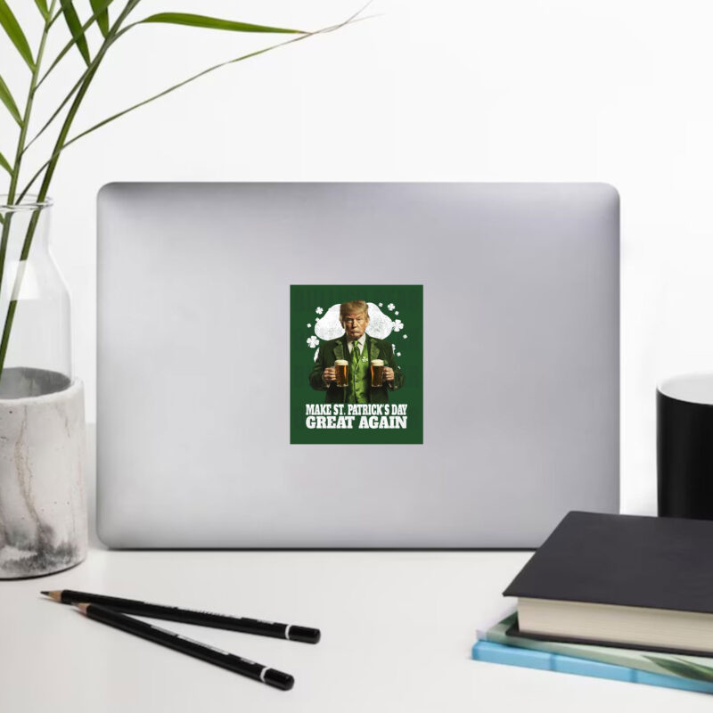 Make St. Patrick's Day Great Again with Trump Saint Patrick's Day Sticker 9 Donald-Trump-St-Patrick's-Day-Make-St.-Patrick's-Day-Great-Again,-Trump-Saint-Patricks-Day-Sticker1