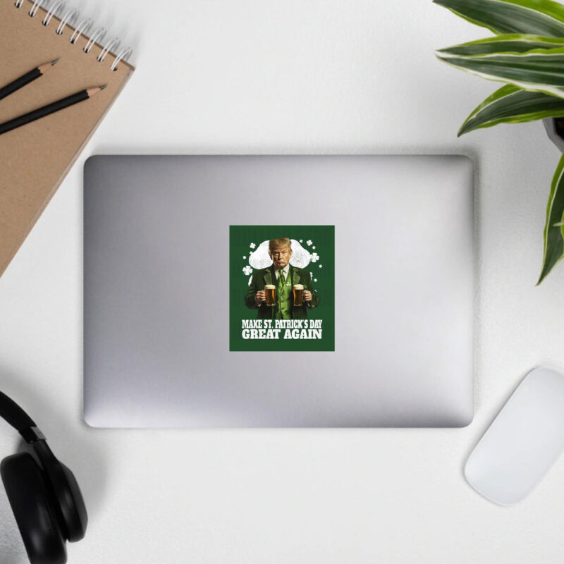 Make St. Patrick's Day Great Again with Trump Saint Patrick's Day Sticker 11 Donald-Trump-St-Patrick's-Day-Make-St.-Patrick's-Day-Great-Again,-Trump-Saint-Patricks-Day-Sticker3
