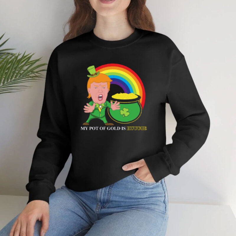 Celebrate St. Patrick's Day with Donald Trump Leprechaun T-Shirts 10 Donald-Trump-T-shirts,-St-Patrick's-Day-Donald-Trump-Leprechaun-Shirt2
