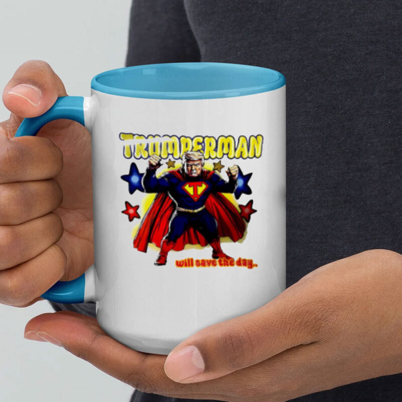 Donald Trump Trumperman Will Save The Day Mug 11 Donald Trump Trumperman Will Save The Day Mug