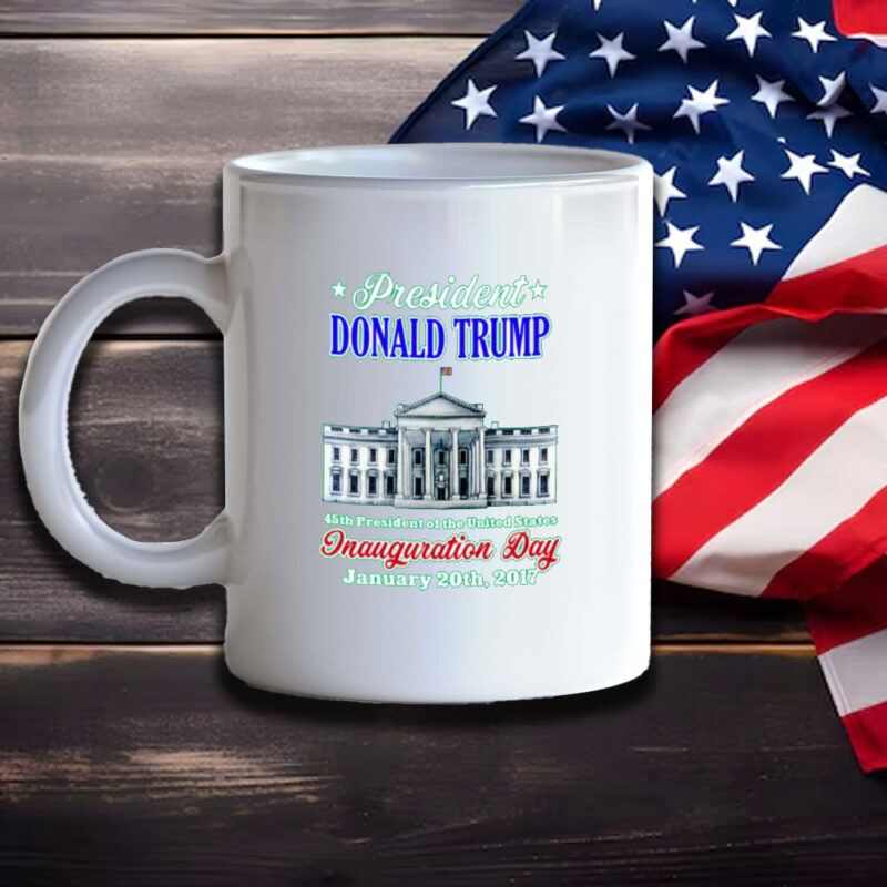 Commemorate History: Donald Trump 45th President Inauguration Day White House Mug 11 Donald-Trump-White-House-Inauguration-Day-45th-President-Mug3