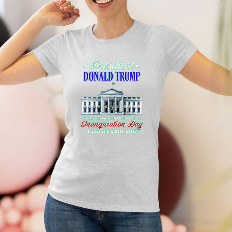 Commemorate History: Donald Trump 45th President Inauguration Day T-Shirt 8 Donald-Trump-White-House-Inauguration-Day-45th-President-T-Shirt