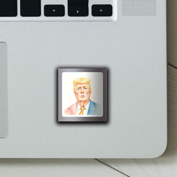 Donald Trump watercolor portrait Sticker