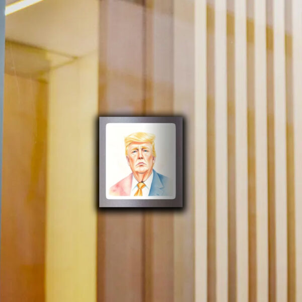 Donald Trump watercolor portrait Sticker