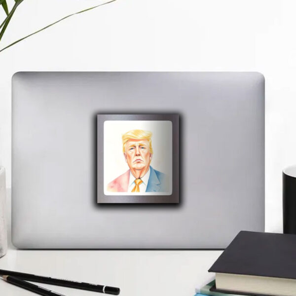 Donald Trump watercolor portrait Sticker