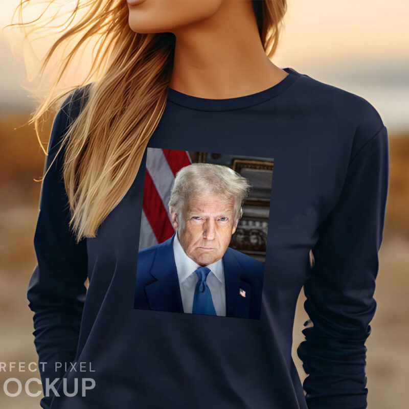 Donald Trump’s official Presidential shirt portrait unveiled. 8 Donald Trump’s official Presidential shirt portrait unveiled