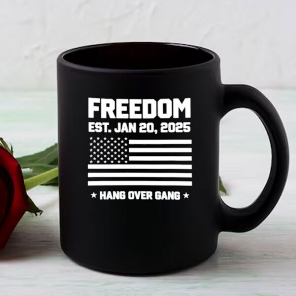 Freedom Est Jan 20 2025 Donald Trump 47th Mug