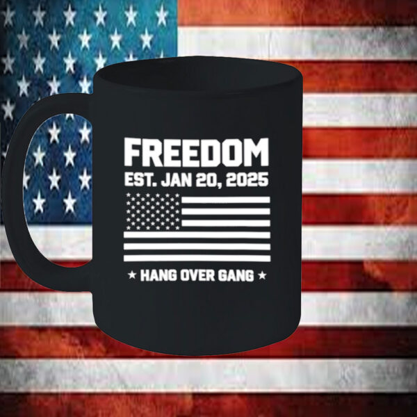 Freedom Est Jan 20 2025 Donald Trump 47th Mug