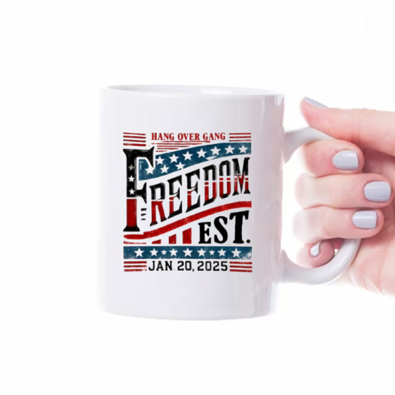 Freedom est 2025 Donald Trump jan 2025 Mug 8 Freedom est 2025 Donald Trump jan 2025 Mug