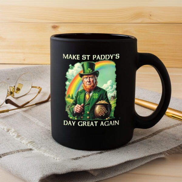 Funny Donald Trump St Patrick's Day Mug