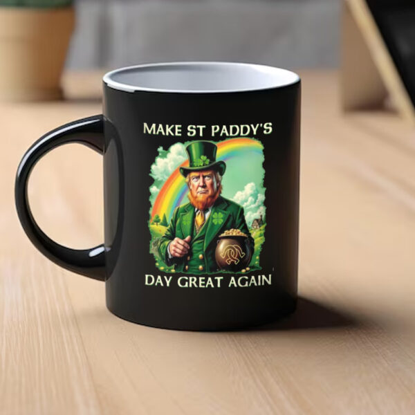 Funny Donald Trump St Patrick's Day Mug1