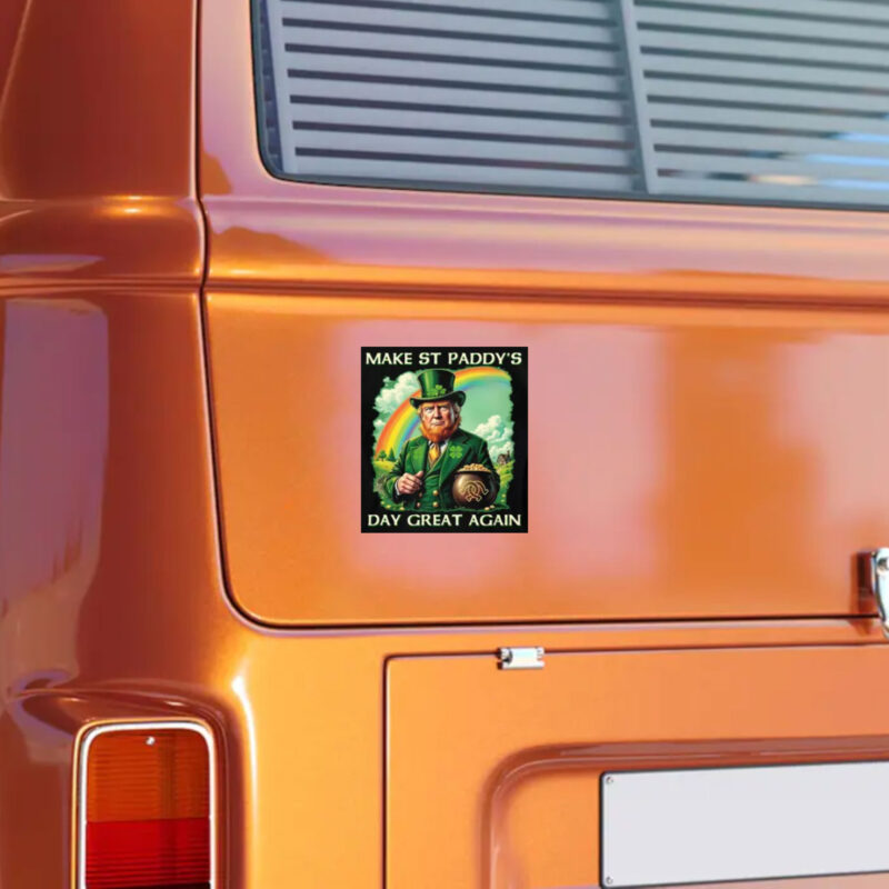 Celebrate St. Patrick's Day with a Hilarious Donald Trump Sticker 10 Funny-Donald-Trump-St-Patrick's-Day-Sticker2