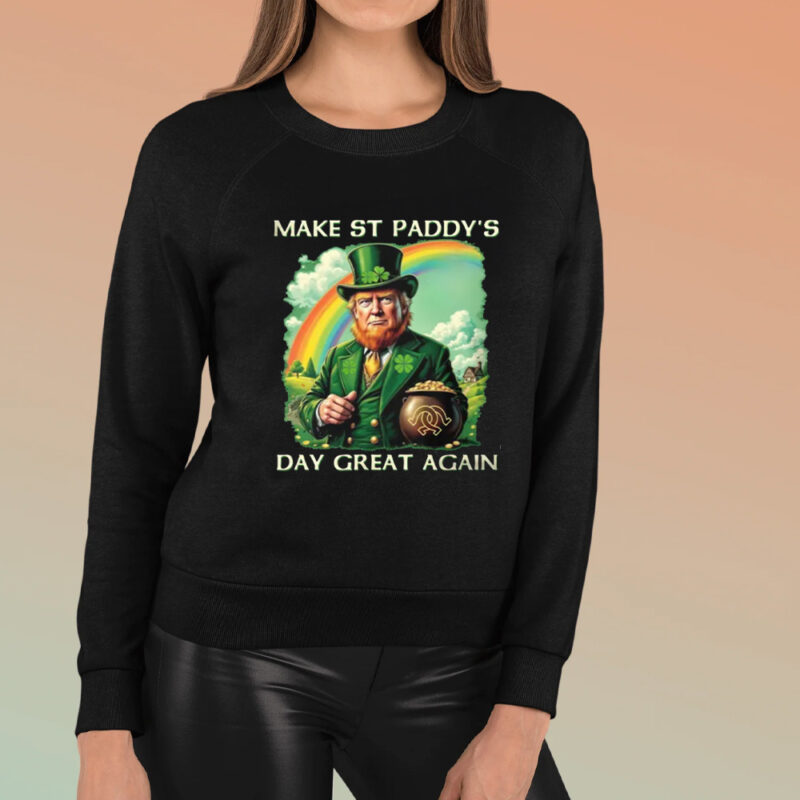 Celebrate St. Patrick's Day with a Hilarious Donald Trump T-Shirt 8 Funny Donald Trump St Patrick's Day T-Shirt