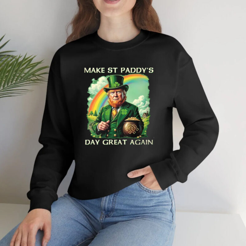 Celebrate St. Patrick's Day with a Hilarious Donald Trump T-Shirt 10 Funny Donald Trump St Patrick's Day T-Shirt2