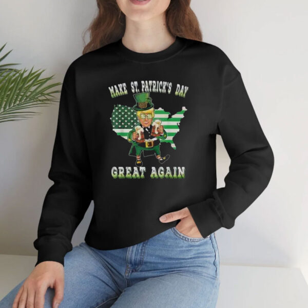 Funny-Trump-Beer-USA-Flag-Map-Make-St.-Patrick's-Day-Great-Again-Tshirt-2