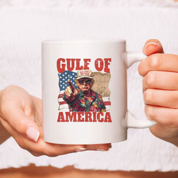 Funny Trump Gulf of America, Viral Gulf of Mexico to Gulf of America Mug