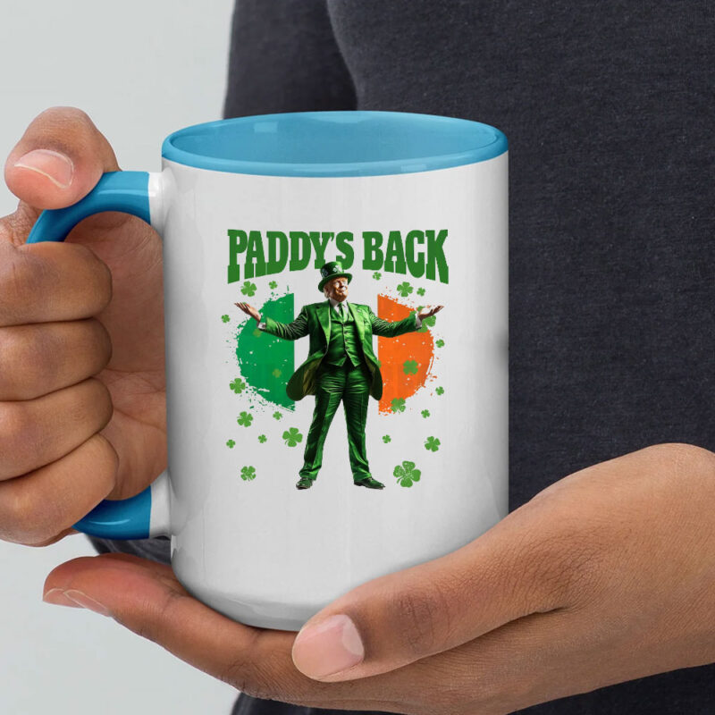 Funny Trump St Patrick's Day Paddys Back Mug, Trump Twist from Daddys Back to Paddy's back Mug 11 Funny Trump St Patrick's Day Paddys Back Mug, Trump Twist from Daddys Back to Paddy's back Mug
