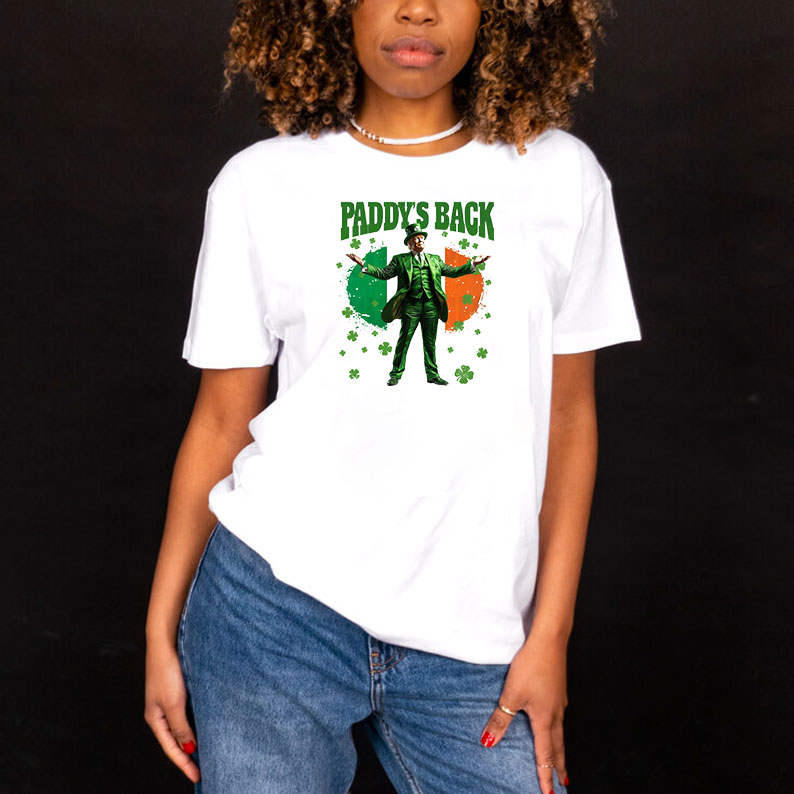 Funny Trump St Patrick's Day Paddys Back Shirt, Trump Twist from Daddys Back to Paddy's back Shirt 8 Funny Trump St Patrick's Day Paddys Back Shirt, Trump Twist from Daddys Back to Paddy's back Shirt