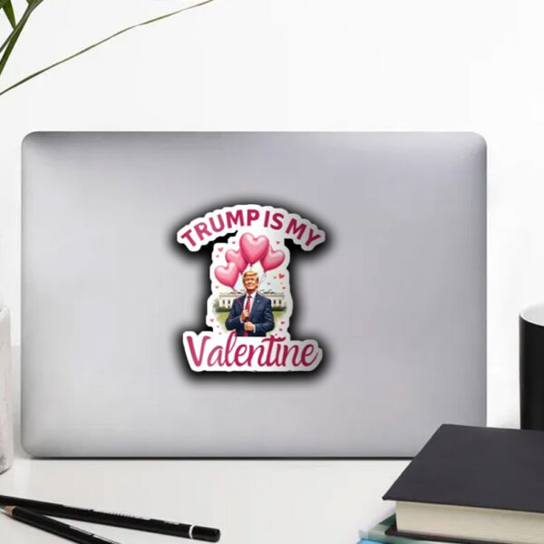 Funny Valentine's Day Donald Trump Sticker