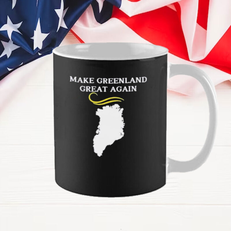 Greenland Map With Trump Hair Make Greenland Great Mug 9 Greenland Map With Trump Hair Make Greenland Great Mug