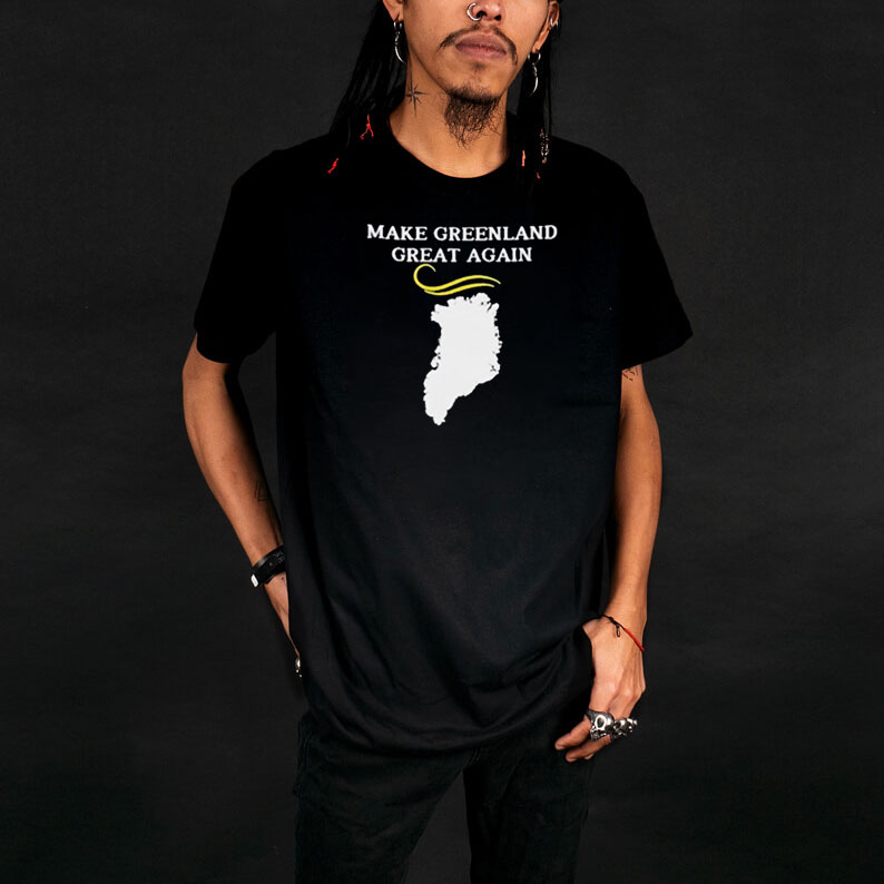 Greenland Map With Trump Hair Make Greenland Great T-shirt 9 Greenland Map With Trump Hair Make Greenland Great T-shirt