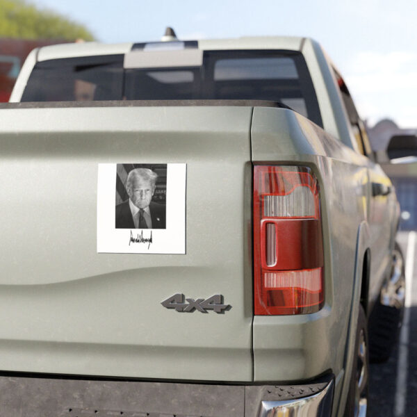 Inaugural Portrait of the 47th President Trump Car Magnets