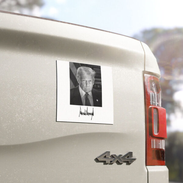 Inaugural Portrait of the 47th President Trump Car Magnets