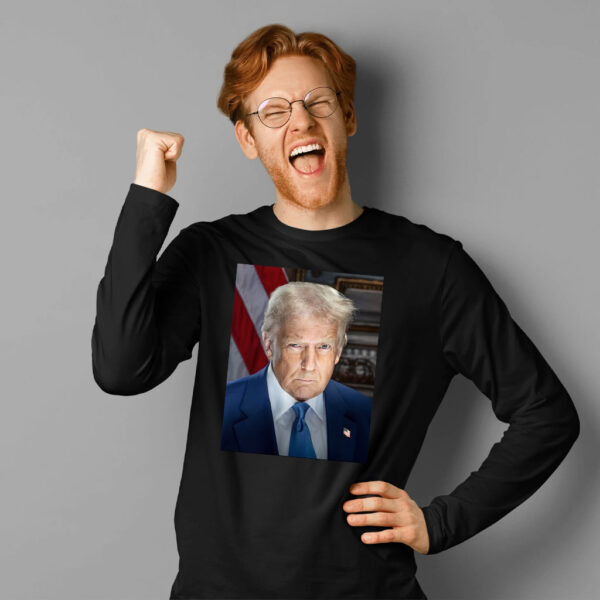 Inaugural Portrait of the 47th President Trump Crewneck Shirt