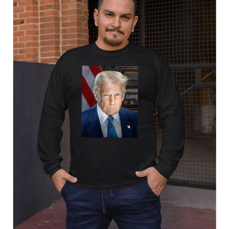 Inaugural Portrait of the 47th President Trump Crewneck Shirt 10 Inaugural Portrait of the 47th President Trump Crewneck Shirt