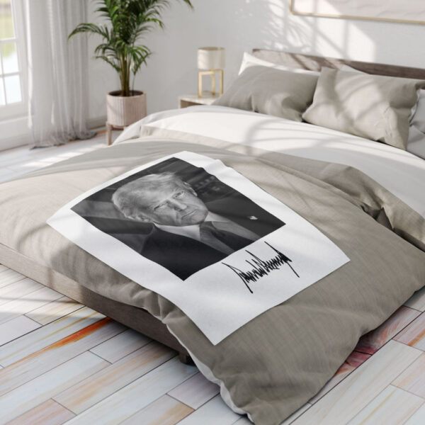 Inaugural Portrait of the 47th President Trump Fleece Blanket