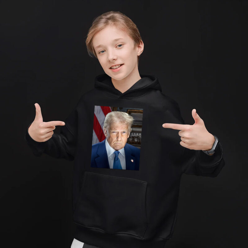 Inaugural Portrait of the 47th President Trump Kid's Shirt 12 Inaugural Portrait of the 47th President Trump Kid's Shirt