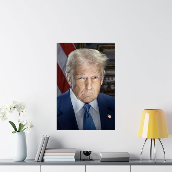 Inaugural Portrait of the 47th President Trump Posters US