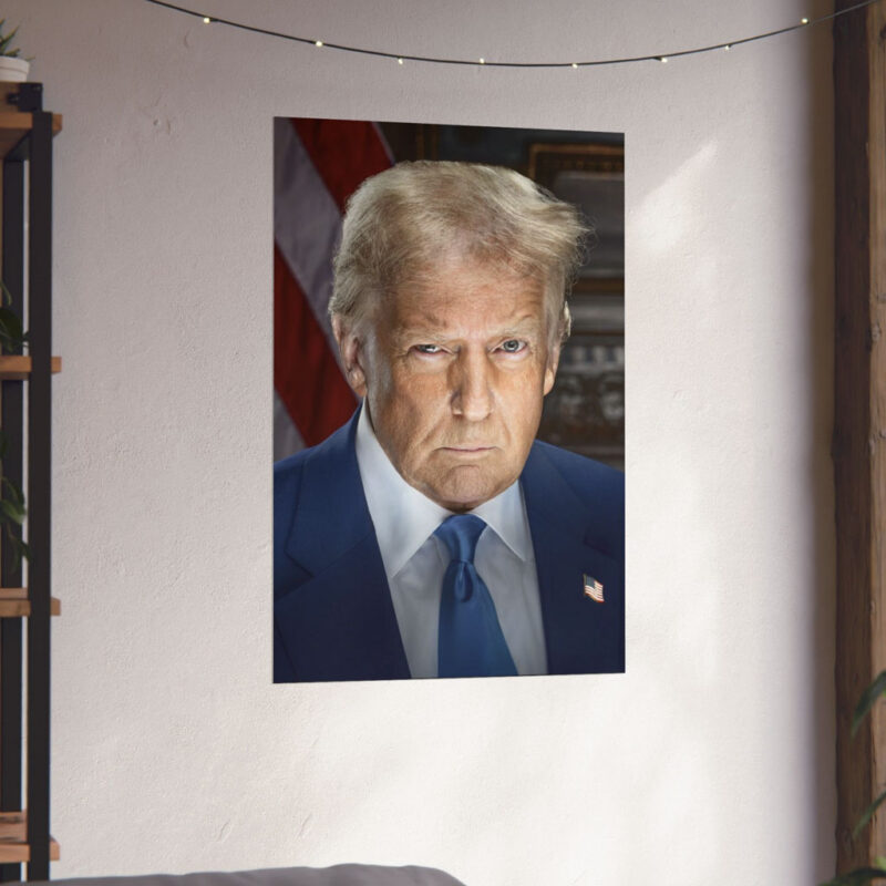 Inaugural Portrait of the 47th President Trump Posters 16 Inaugural Portrait of the 47th President Trump Posters