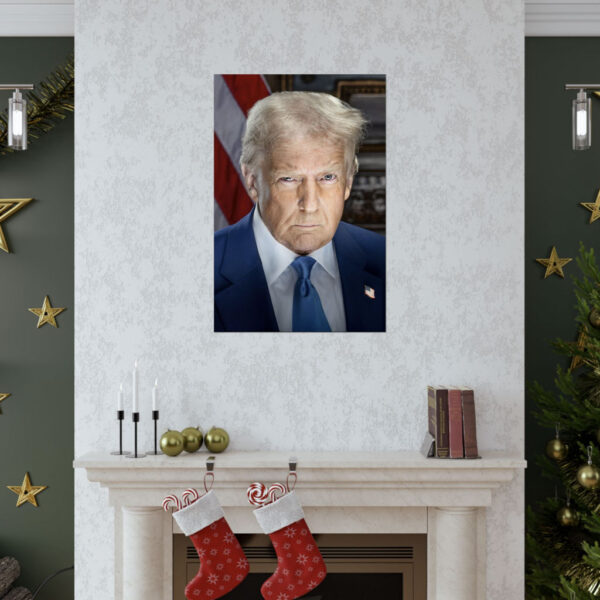 Inaugural Portrait of the 47th President Trump Posters