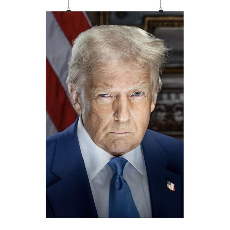 Inaugural Portrait of the 47th President Trump Posters 15 Inaugural Portrait of the 47th President Trump Posters