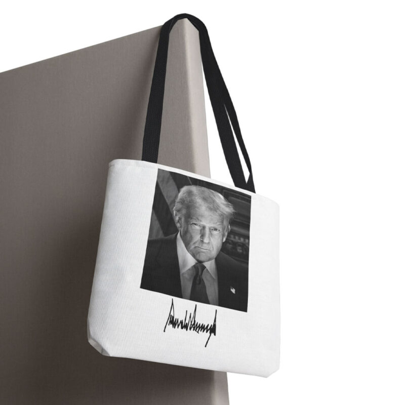 Inaugural Portrait of the 47th President Trump Tote Bag 14 Inaugural Portrait of the 47th President Trump Tote Bag