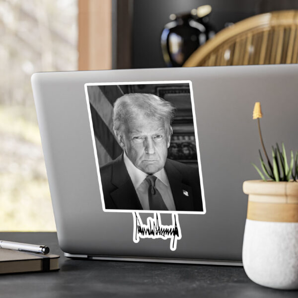 Inaugural Portrait of the 47th President Trump Vinyl Decals