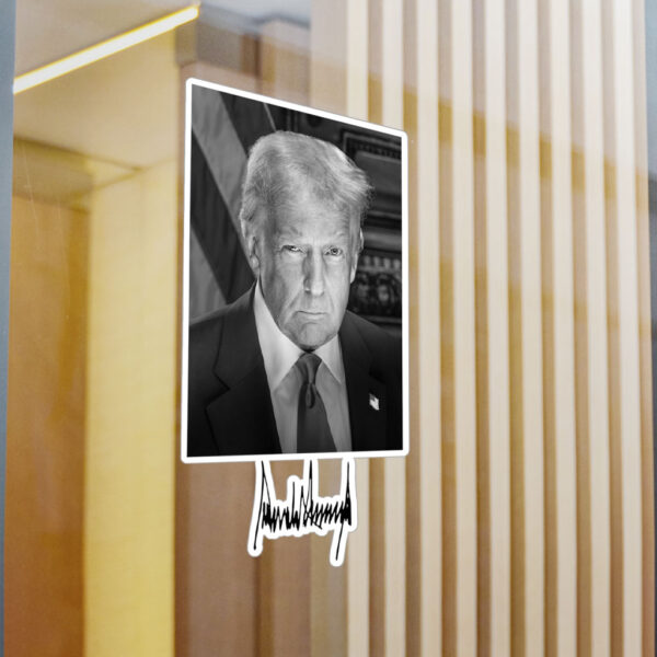 Inaugural Portrait of the 47th President Trump Vinyl Decals