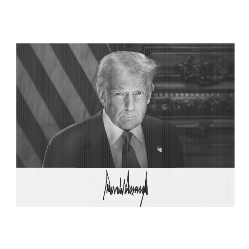 Inaugural Portrait of the 47th President Trump Yard Sign 11 Inaugural Portrait of the 47th President Trump Yard Sign