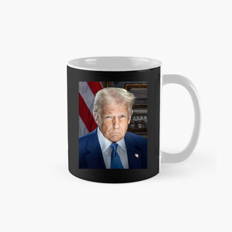 Inaugural Portrait of the 47th President Donald J Trump Mug 10 Inaugural Portrait of the 47th President Donald J Trump Mug