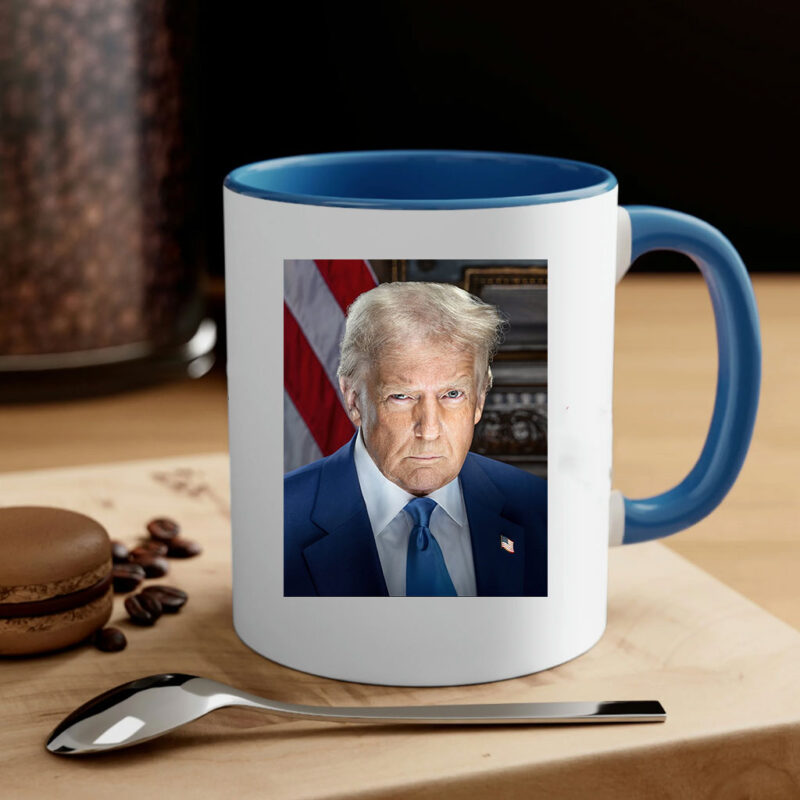 Inaugural Portrait of the 47th President Donald J Trump Mug 9 Inaugural Portrait of the 47th President Donald J Trump Mug