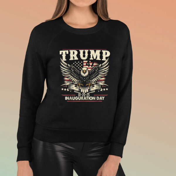 Inauguration-Day-2025,-Donald-Trump-Inauguration-Day-2025-47th-President-USA-Flag-T-Shirt
