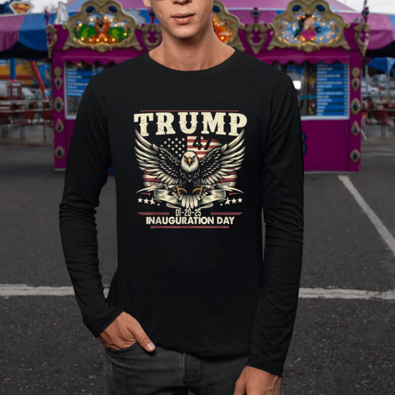Inauguration Day 2025: Celebrate the 47th President with Our Exclusive Donald Trump Flag T-Shirt 9 Inauguration-Day-2025,-Donald-Trump-Inauguration-Day-2025-47th-President-USA-Flag-T-Shirt1