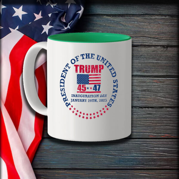 Inauguration-Day-45-47-Donald-Trump-President-we-won-again-trump-47-President-Mug,-20th-January-2025-Mug1