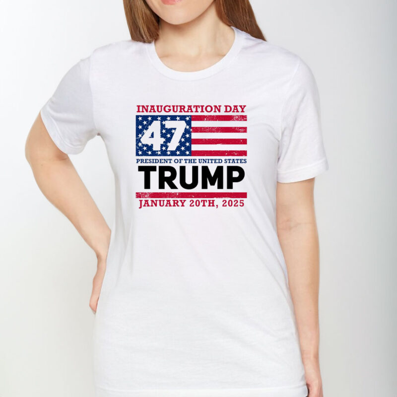Inauguration Day 45 47: Celebrate Trump's Triumph with Our Exclusive 20th January 2025 T-Shirts 9 Inauguration-Day-45-47-Donald-Trump-President-we-won-again-trump-47-President-Shirt,-Trump-20th-January-2025-T-Shirts1