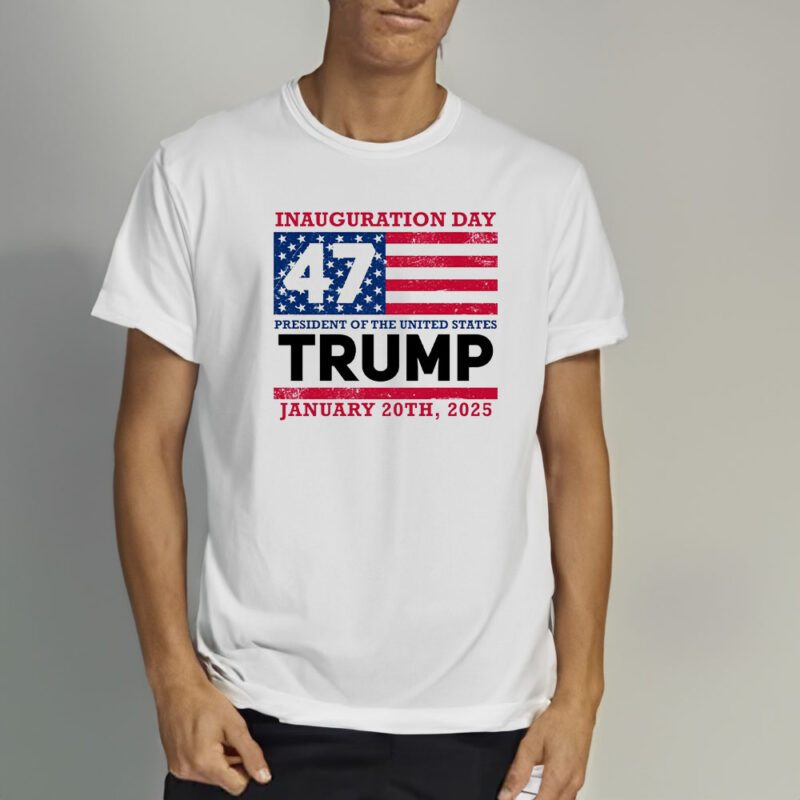 Inauguration Day 45 47: Celebrate Trump's Triumph with Our Exclusive 20th January 2025 T-Shirts 10 Inauguration-Day-45-47-Donald-Trump-President-we-won-again-trump-47-President-Shirt,-Trump-20th-January-2025-T-Shirts2